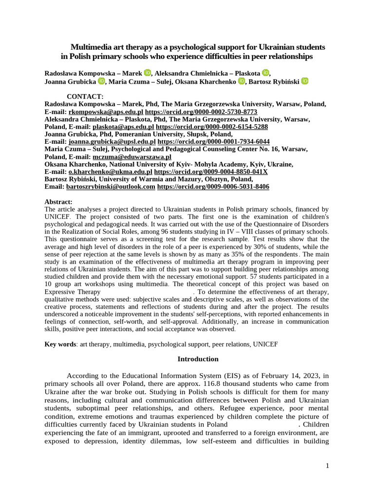R kompowska a plaskota ijpint last version pdf
