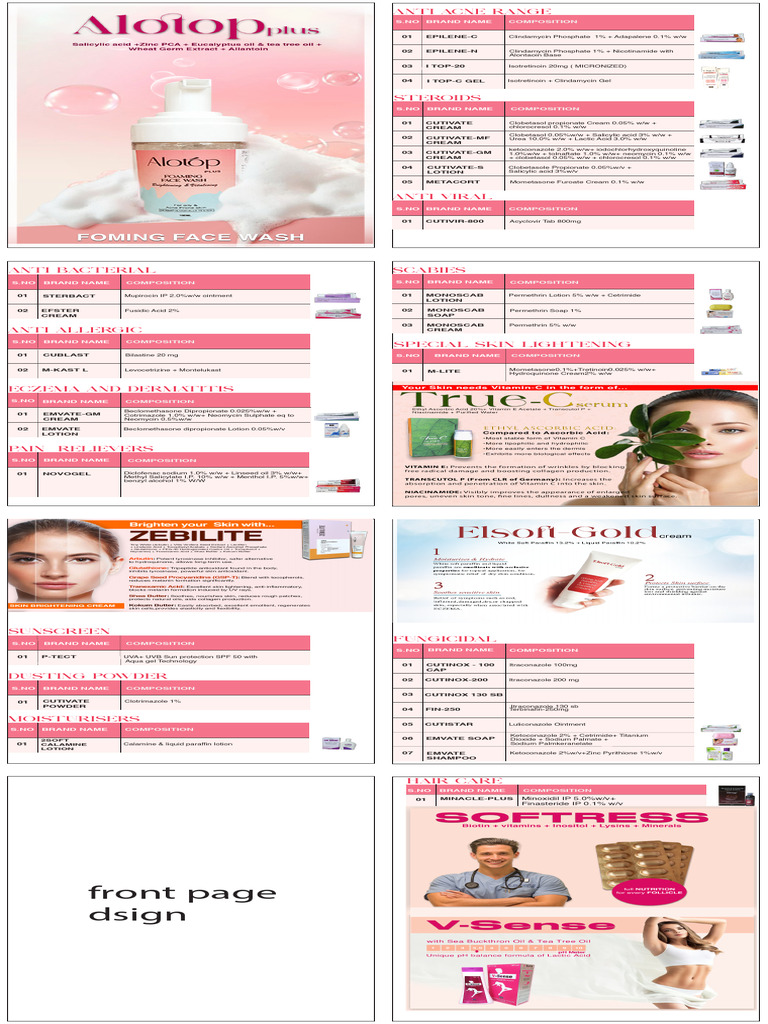DERMA Products | PDF | Sunscreen | Topical Medication
