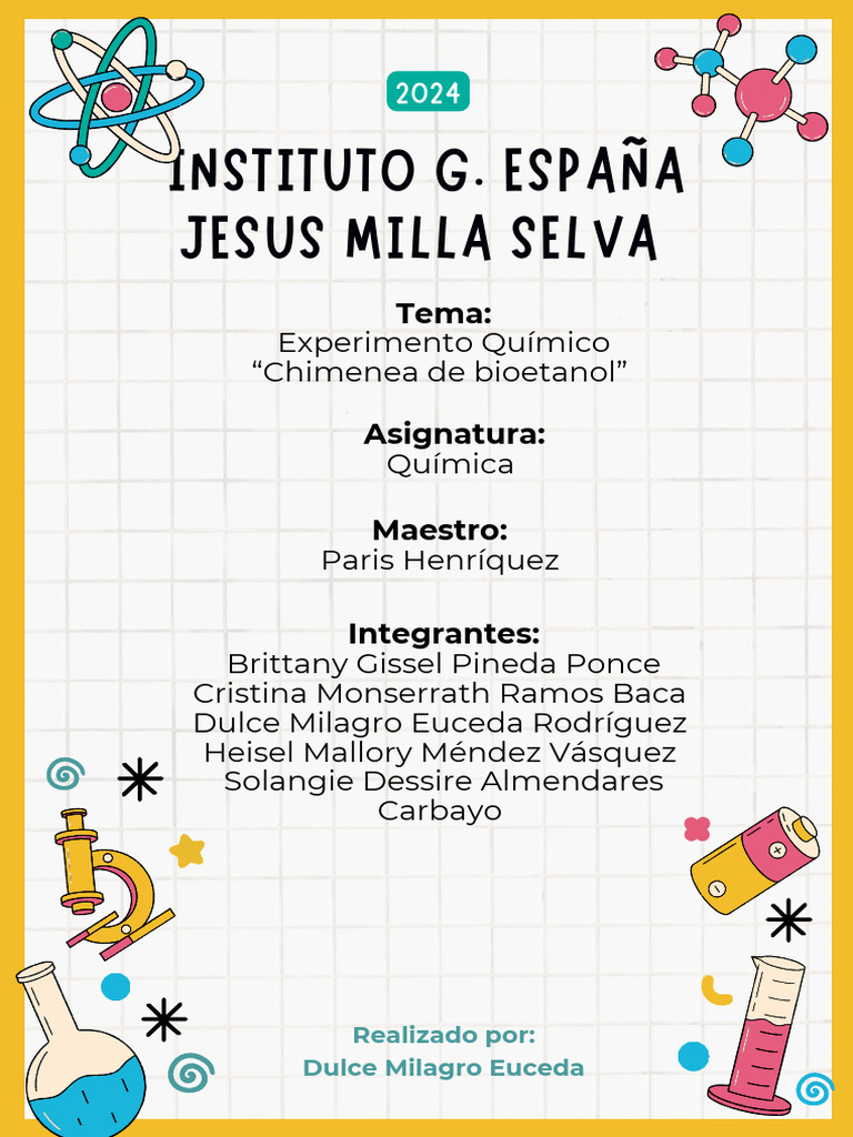Informe Quimica Corre | PDF