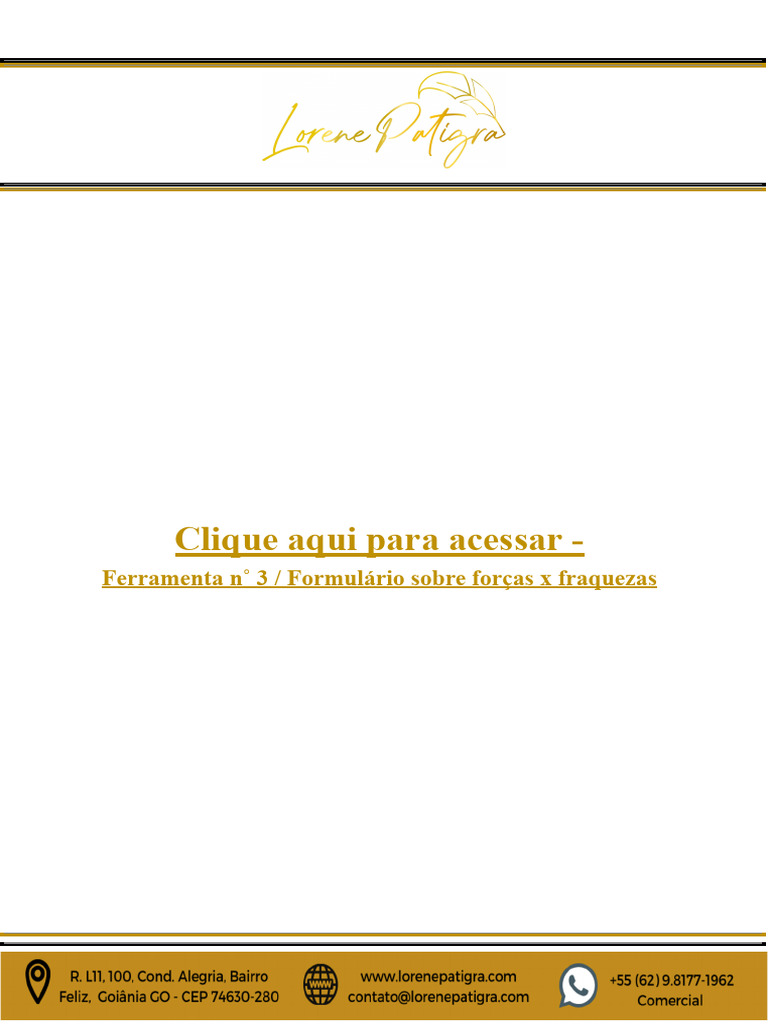 FERRAMENTA 3 - BEM X MAL | PDF