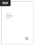 Download Zara Case Study by Gunjan Vishal Tyagi SN78039462 doc pdf