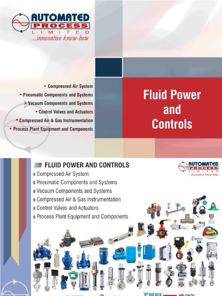 1.0 Brochures - Fluid Power and Controls Products Overview | PDF