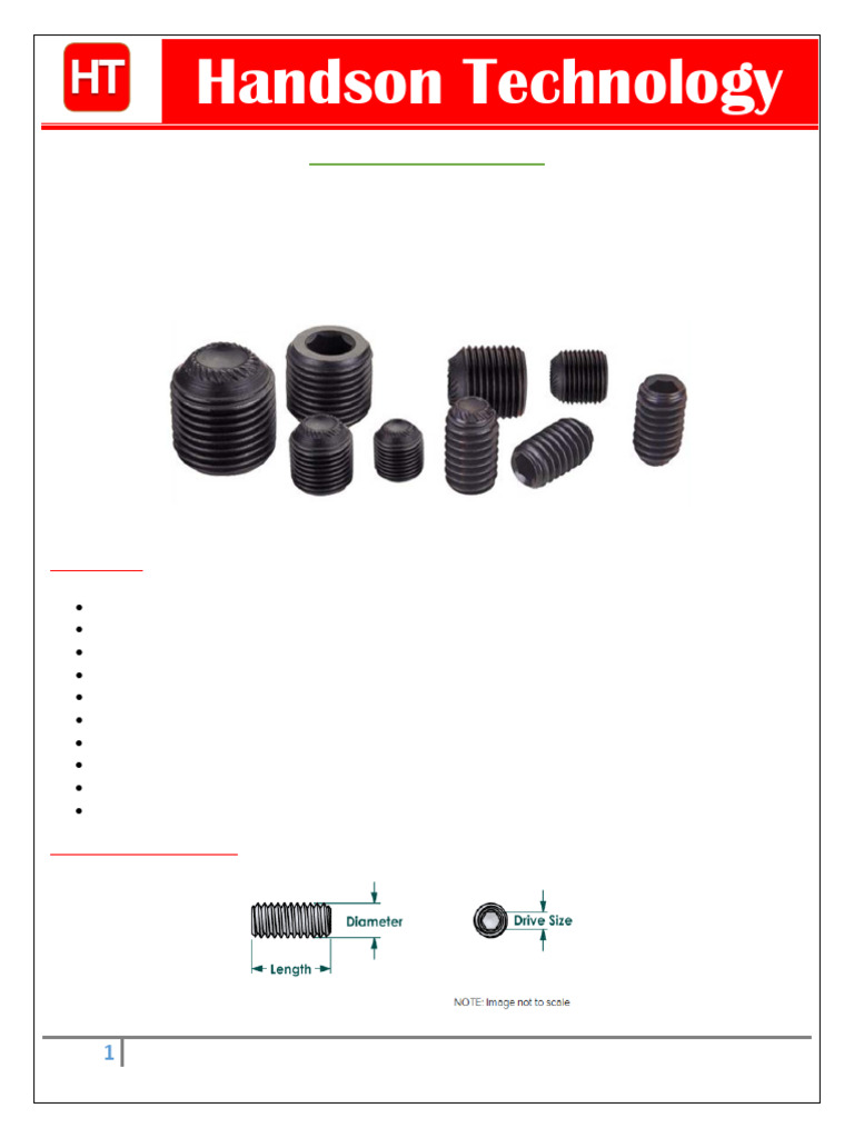 Set Screws | PDF