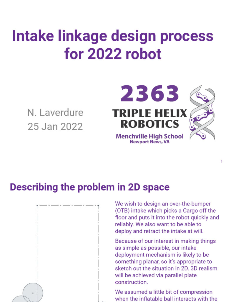 2363 2022 Linkage Design Process | PDF