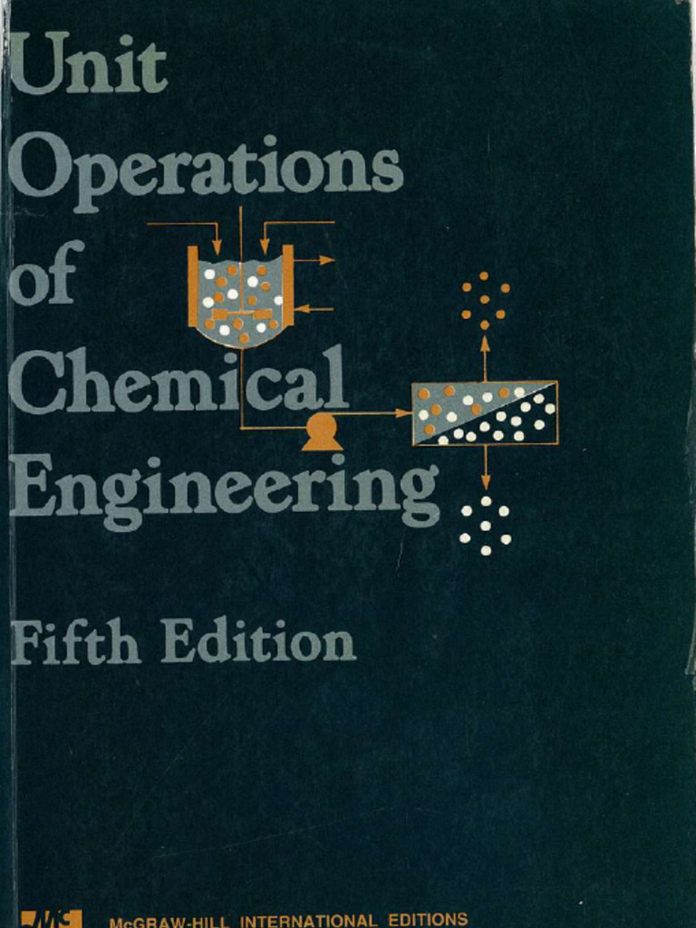 Unit Operations of Chemical Engineering, 5th Ed, McCabe and Smith ...