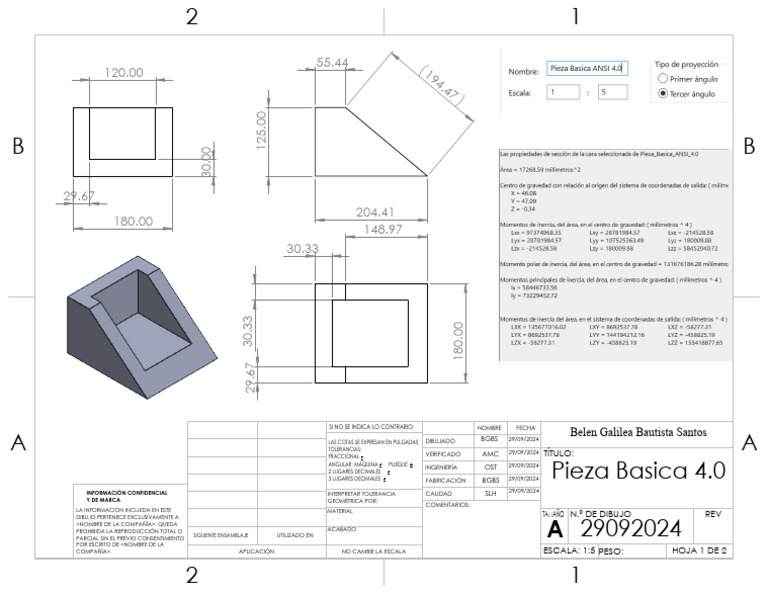 Pieza Basica ISO 4.0 | PDF