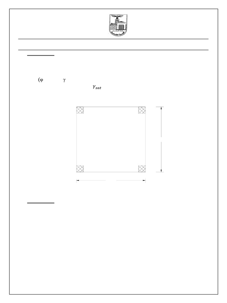 Assignment#2 Allowable Bearing Capacity of Soil | PDF | Geotechnical ...