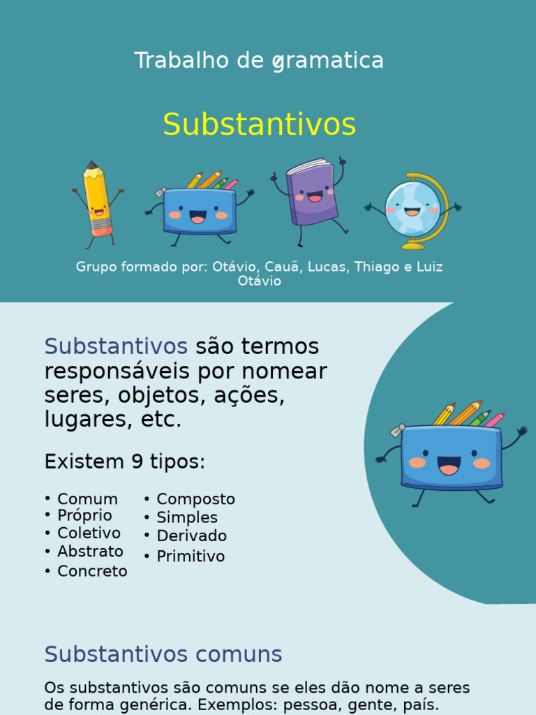 Trabalho de Gramatica-Revisado | PDF