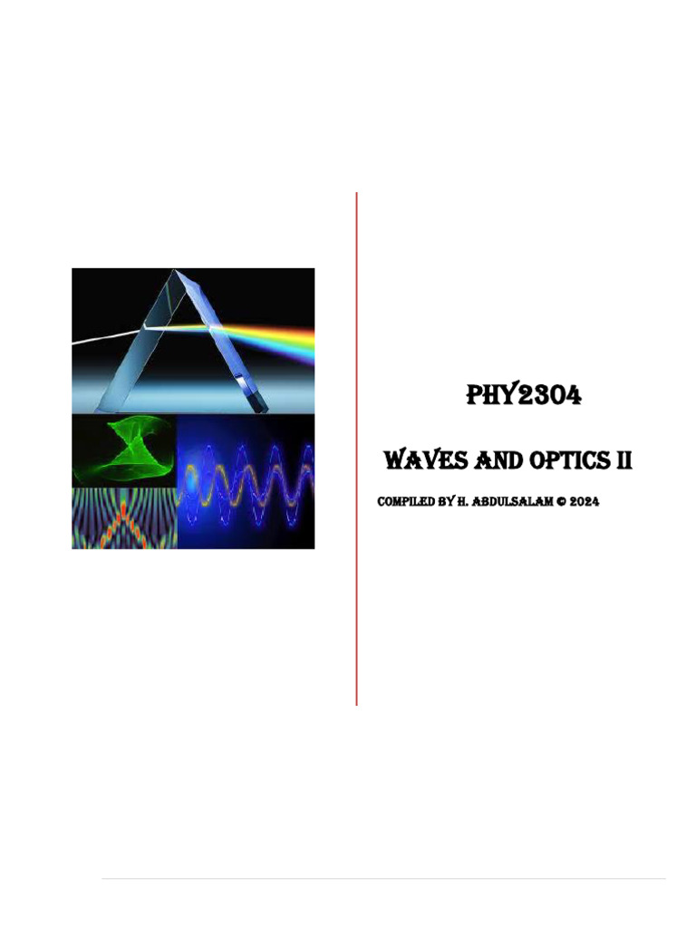 Phy 2304-2024 | PDF