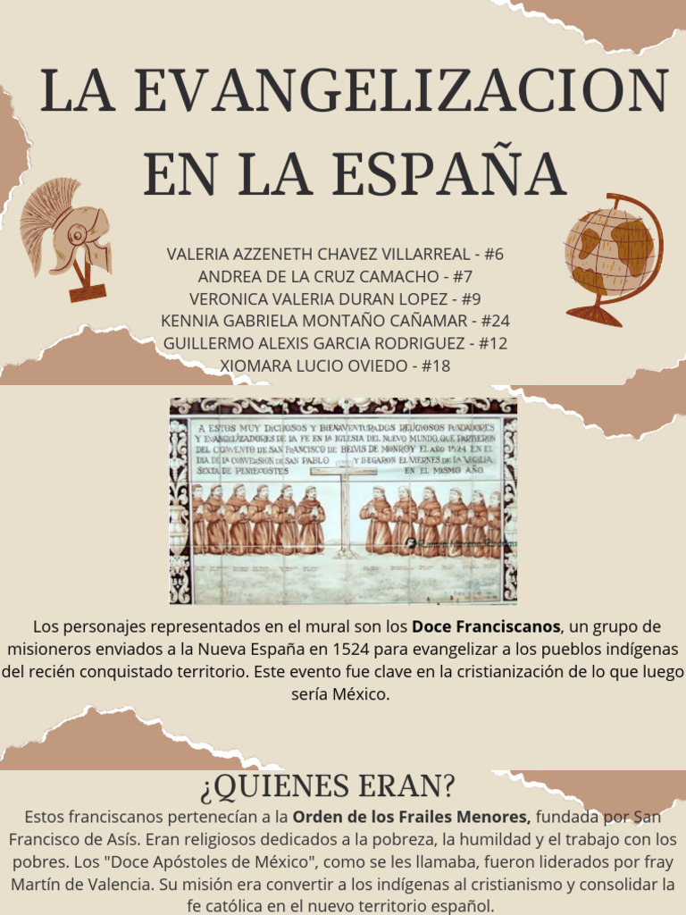 Evangelización Franciscana en Nueva España | PDF | Nueva españa ...