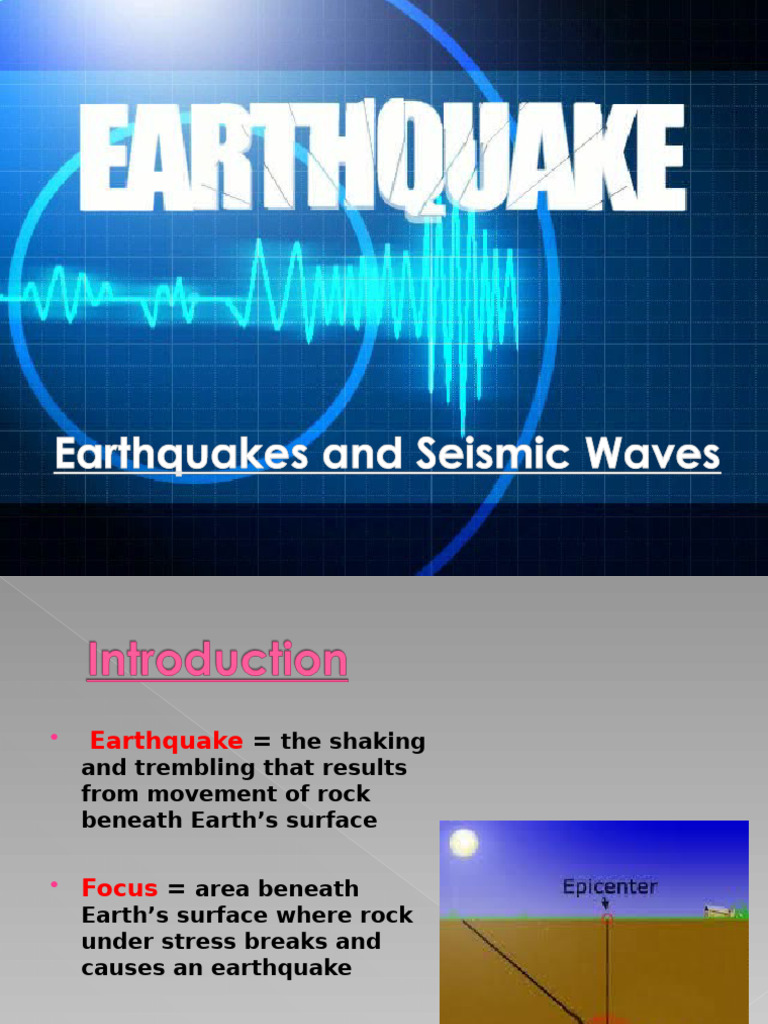 Earthquake Notes2 Pdf