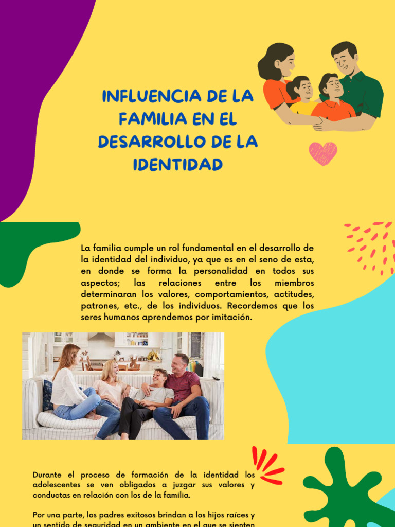 Influencia de La Familia en El Desarrollo de La Identidad | PDF ...