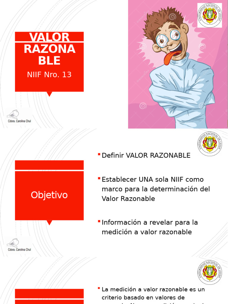 Definición y Medición del Valor Razonable | PDF