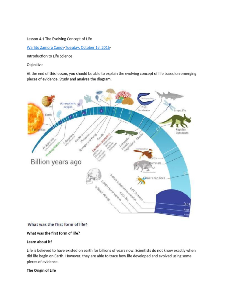 Origin of Life | PDF