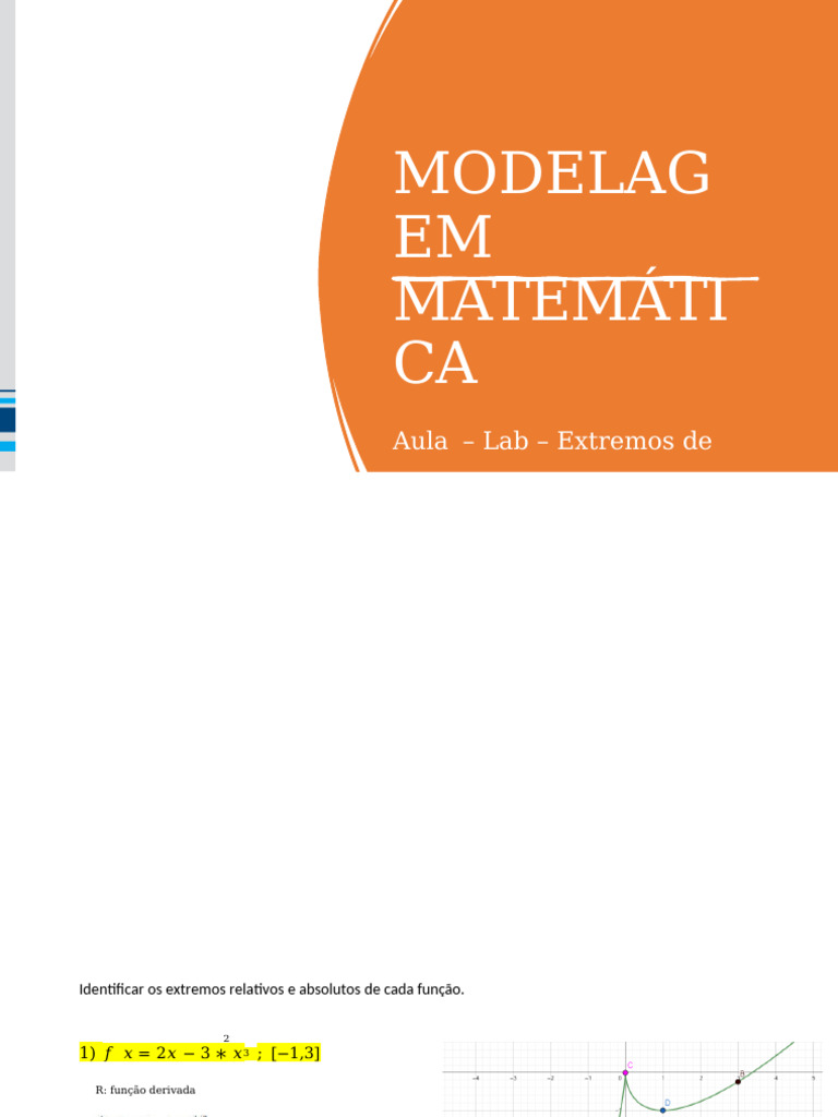 Aula 03 - LAB - Extra - MM - Extremos de Funções 1 | PDF