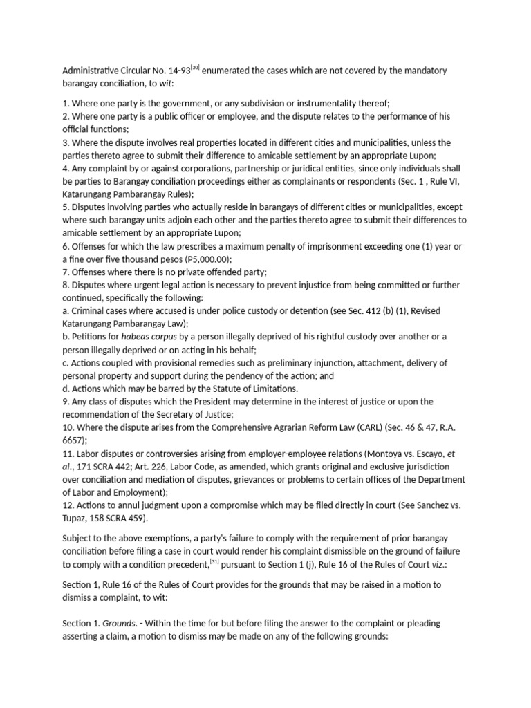 Administrative Circular No | PDF