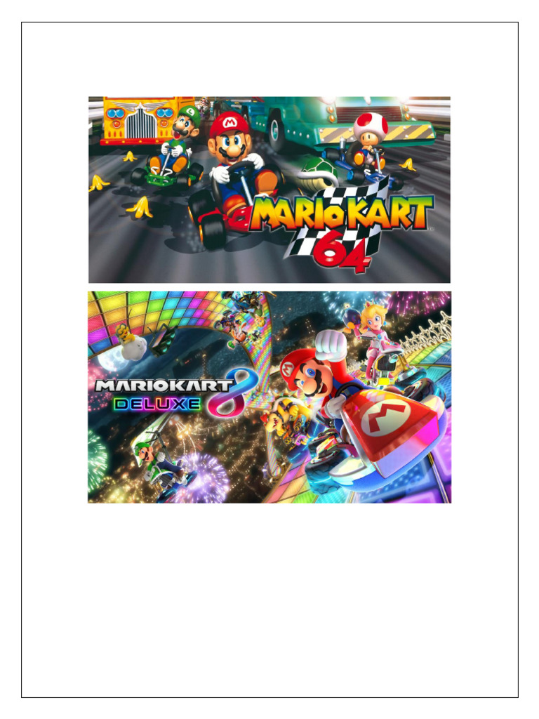 Mario Kart Hasta Mario Kart 8 Deluxe | PDF