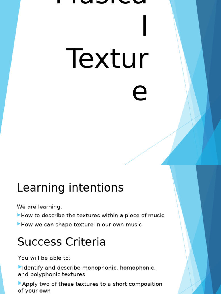 Texture | PDF