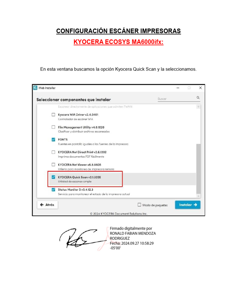 Configuración Escaner Impresoras | PDF