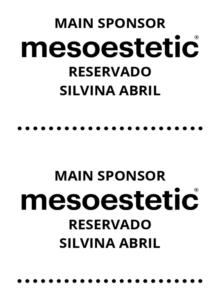 Main Sponsor | PDF