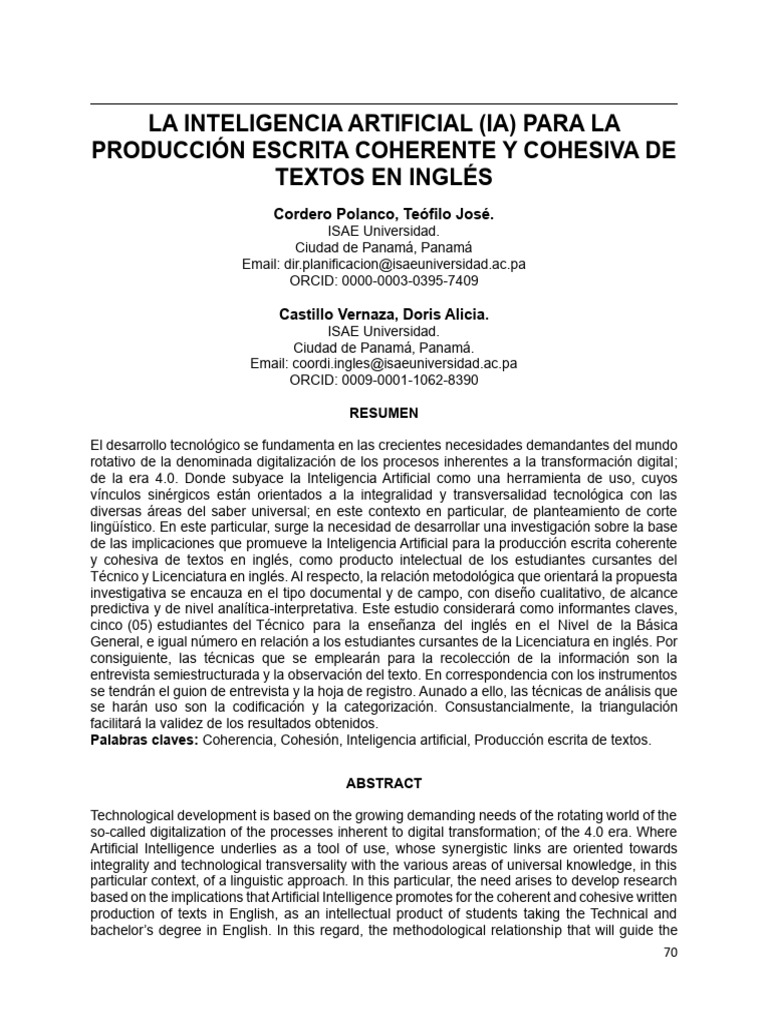ACTAS DEL VIII CONGRESO IDI UNICyT 2023-70-75 | PDF