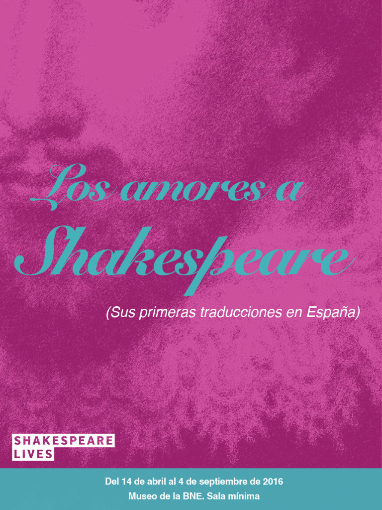 Amores A Shakespeare Folleto | PDF