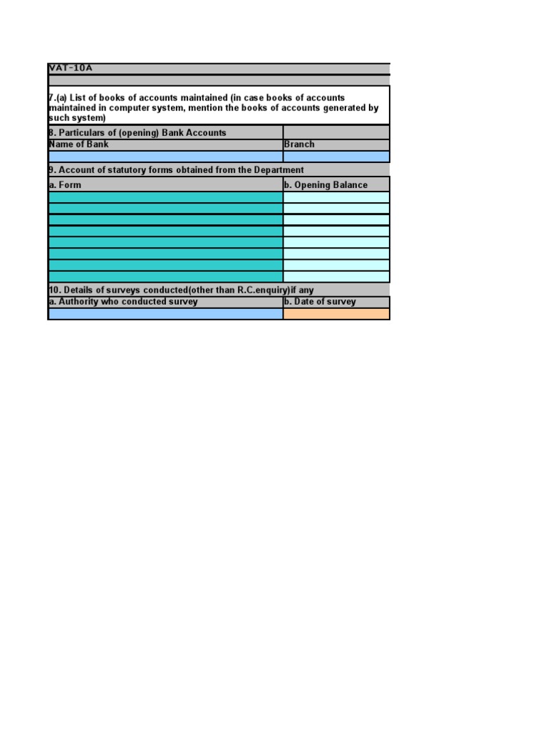 VAT-10A Tax Reporting and Compliance Guide | PDF | Value Added Tax | Taxes