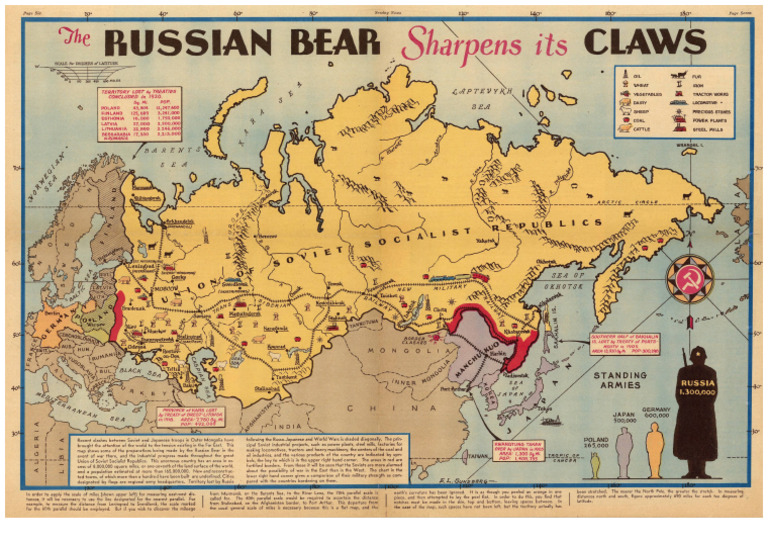 Historical Maps That Explain The USSR | PDF