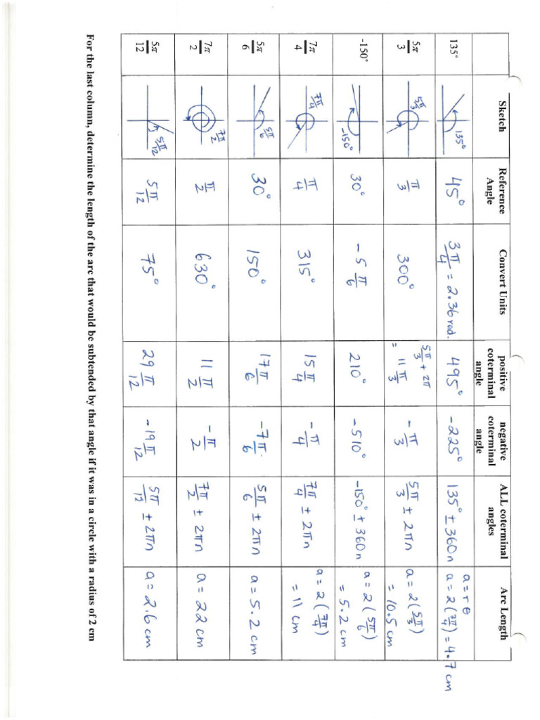 WS Angle Measure Key | PDF