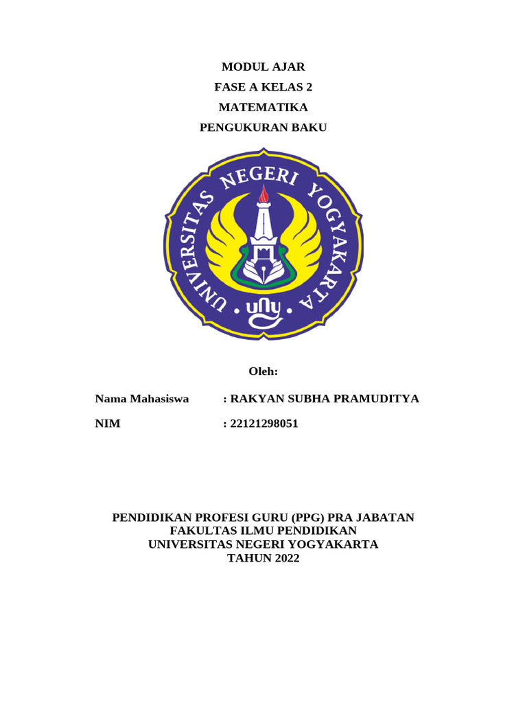 MODUL AJAR Terbimbing 3 New | PDF