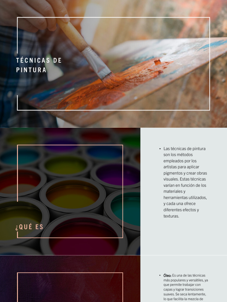 Técnicas de Pintura | PDF | Arte