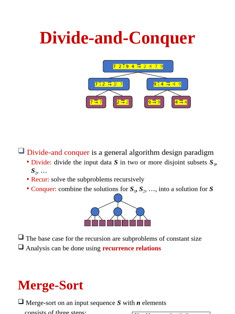 Divide and Conquer | PDF