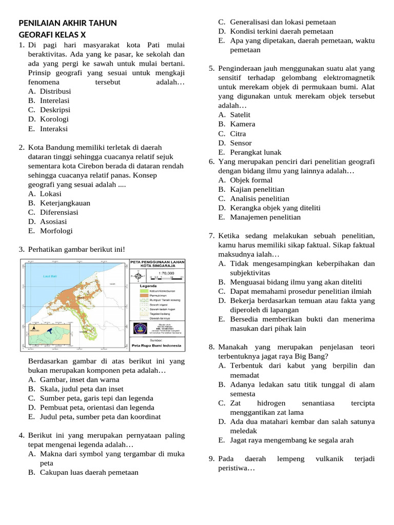X Geografi Pdf