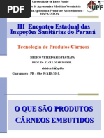 Tecnologia de Produtos C+írneos