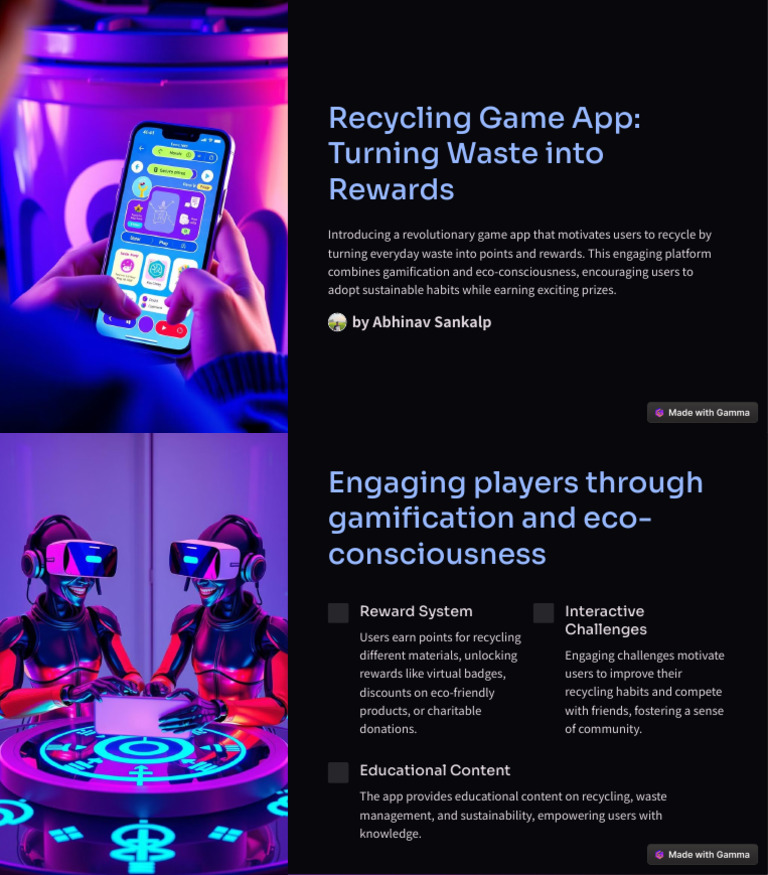 RecyclingGameAppTurningWasteintoRewards PDF