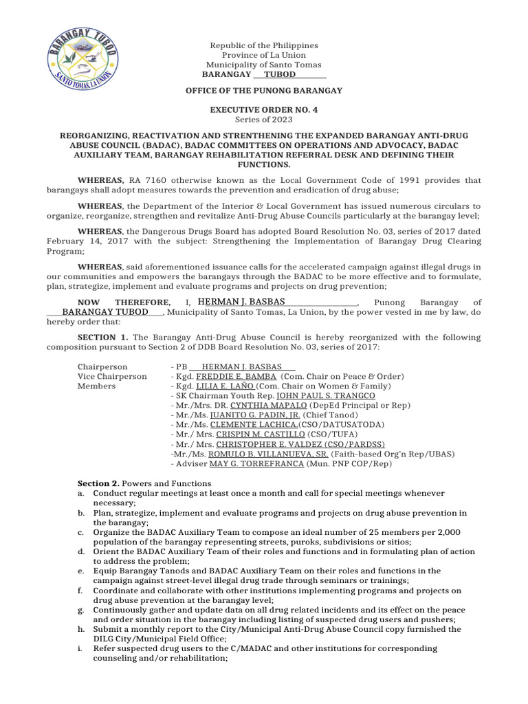Badac Eo 2023 Pdf
