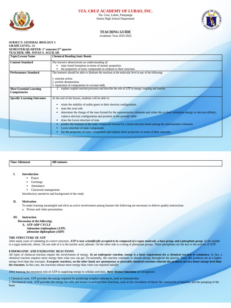 TG 1 | PDF