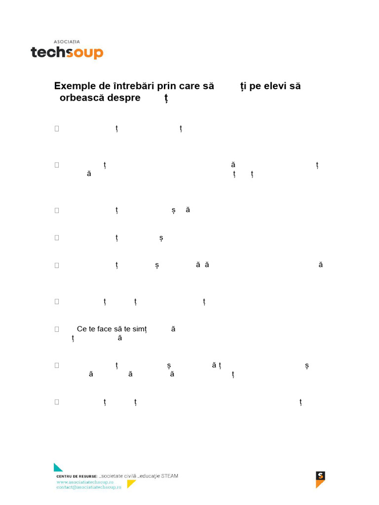 Exemple de Întrebări - Emotii Epistemice | PDF