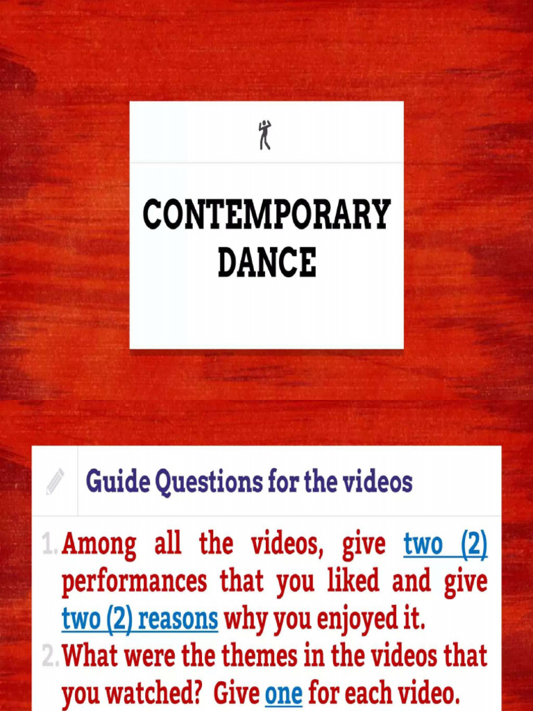 Elements of dance pdf