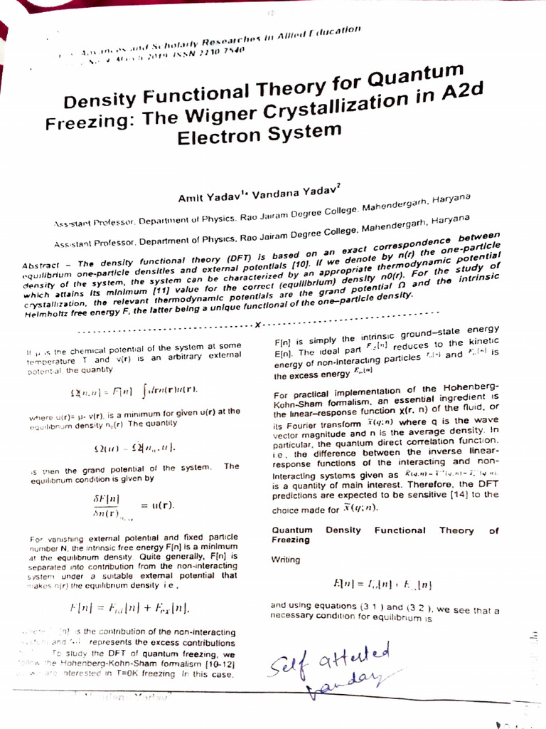Adobe Scan 16 Oct 2024 | PDF | Density Functional Theory | Physics