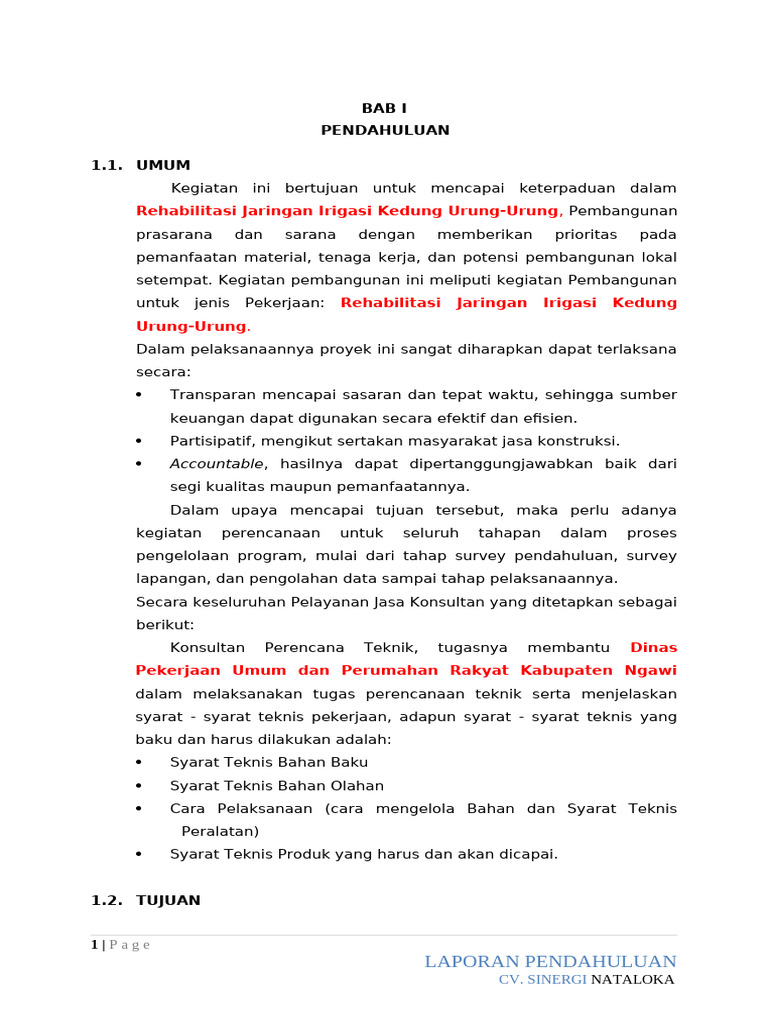 Format Lap. Akhir | PDF