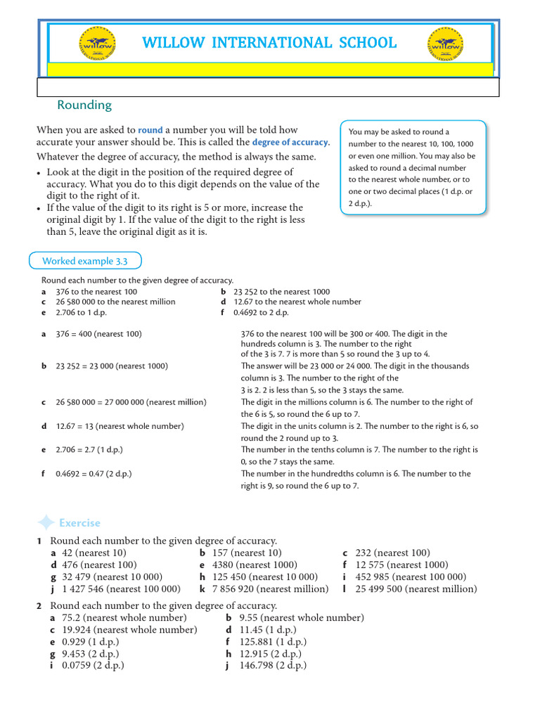 ROUNDING | PDF