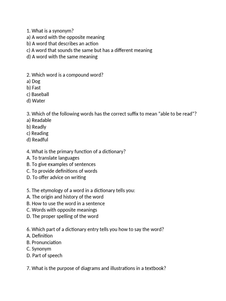 Test Question | PDF