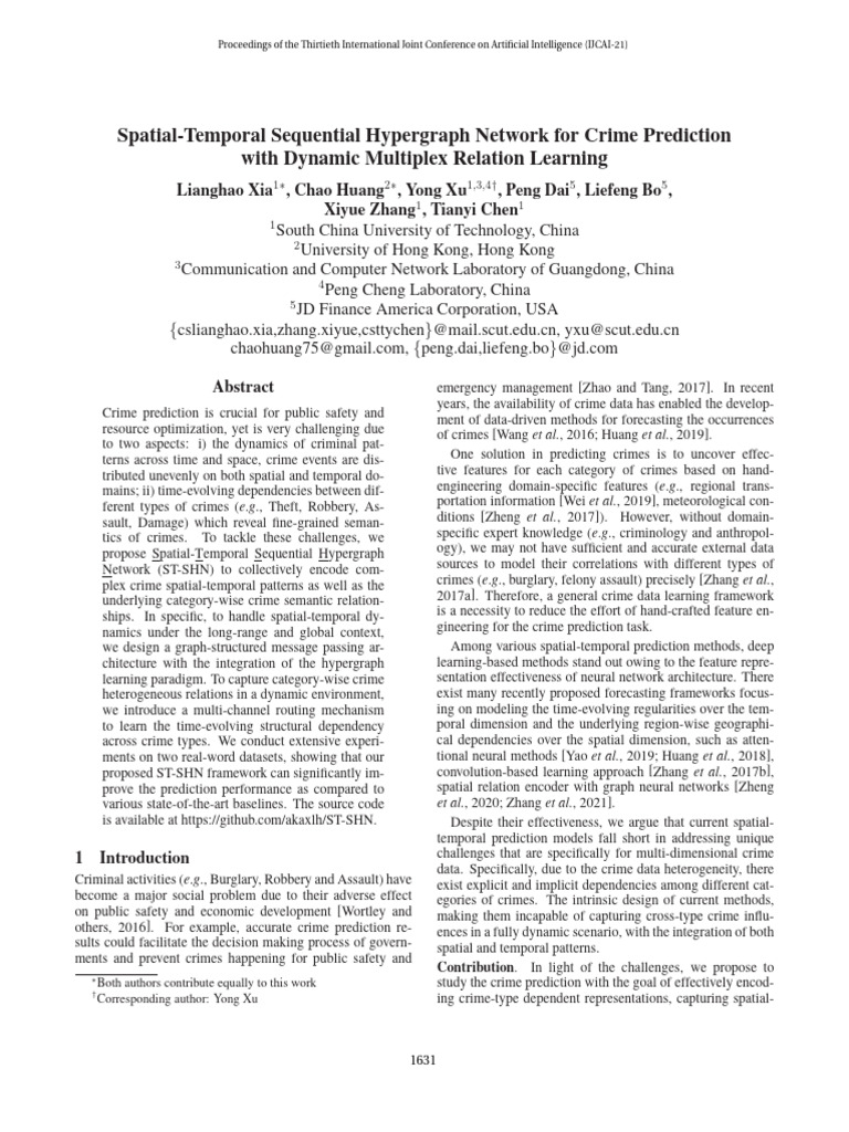 Hypergraph crime prediction pdf