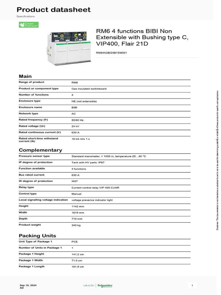 RM6 Rm64n2bi24b1sm001 | PDF