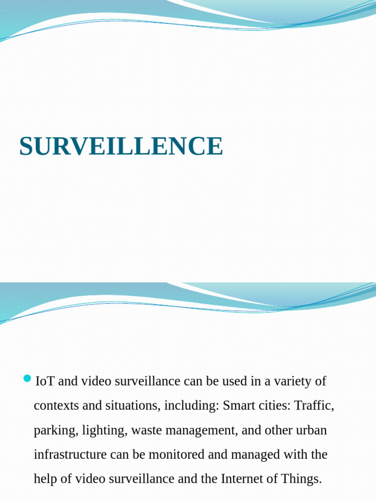 Surveillance Pdf