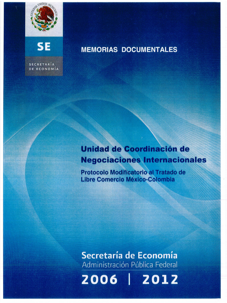 5 MD Protocolo Modificatorio Tlcmexico Colombia Sce | PDF