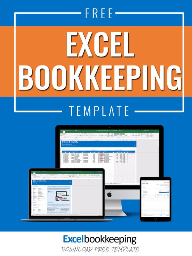 Free Excel Bookkeeping Template Manual | PDF