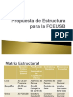 Propuesta de Estructura para La FCEUSB Comision