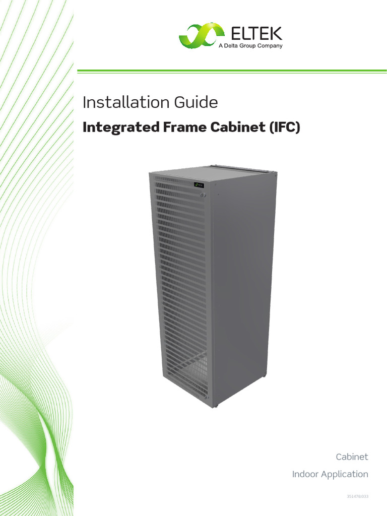 351478-033 3v0 InstGde Integrated-Frame-Cabinet IFC | PDF